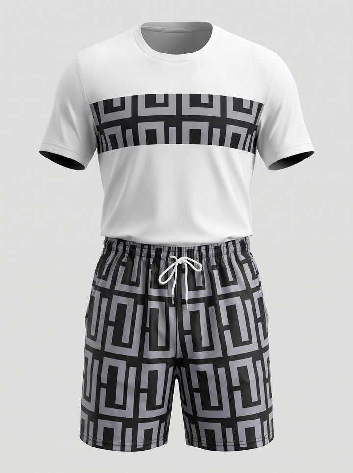 Ensemble style tropical — vue complémentaire du produit.