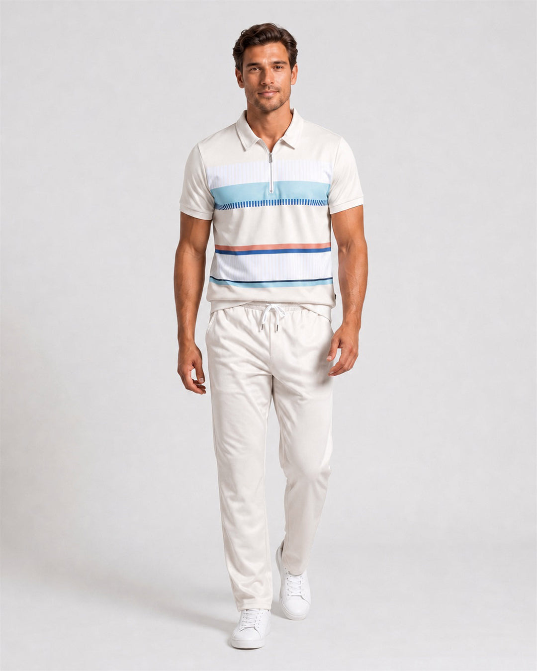 Ensemble demi-zip et pantalon — vue complémentaire du produit.