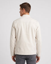 Costume deux pièces beige — vue portée de dos