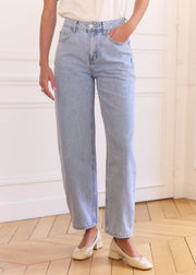 Jean Bony en denim clair