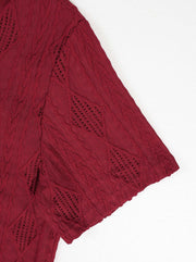 Chemise texturée trois coloris