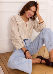 Jean structurant en denim clair