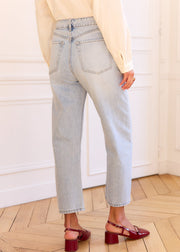 Jean boy en denim clair