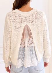 Pull beige Roxy