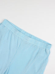 Ensemble chemise côtelée et pantalon