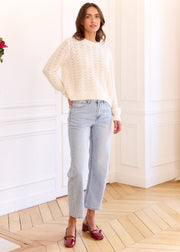 Pull beige Roxy