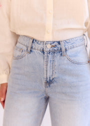Jean boy en denim clair