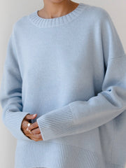 Pull oversize tricoté