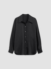 Chemise oversize col polo
