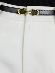 Ceinture cuir réglable
