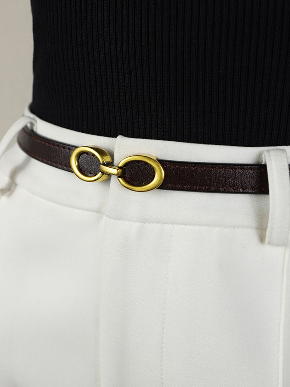 Ceinture cuir réglable
