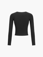Chemise courte manches longues