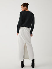 Pull à découpes