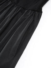 Robe longue manches longues à poches