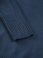 Pull col montant tricot