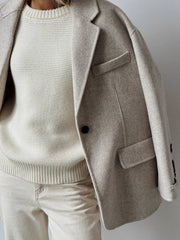 Pull tricot coton