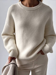 Pull tricot coton
