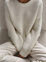 Pull tricot coton