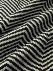 Cardigan chevron oversize