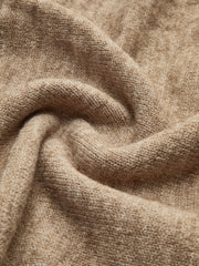 Ensemble pull col roulé tricot