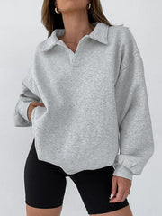 Sweat polo uni