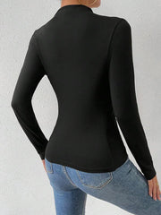 T-shirt color block manches longues