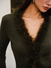 Pull slim bord-côtes