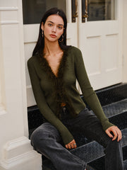 Pull slim bord-côtes