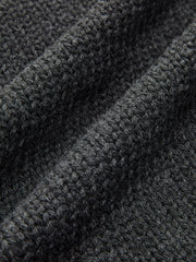Cardigan poches zip revers