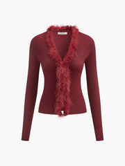 Pull slim bord-côtes