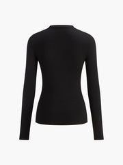 T-shirt color block manches longues