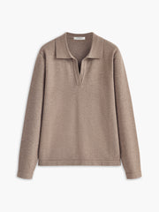 Pull col détendu