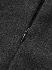 Jupe mini plissée ceinturée