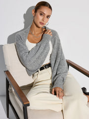 Cardigan oversize manches chauve-souris