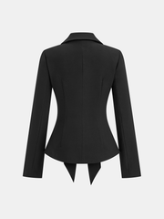 Blazer à nouer devant