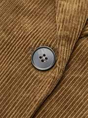 Blazer velours côtelé ajusté