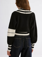 Pull rayé casual