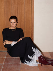 Ensemble pull et jupe maxi