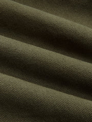 Pantalon large à panneau vert armée, détail