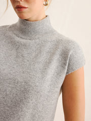 Ensemble top tricot et jupe midi