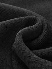Gilet tricot boutonné bord dentelle