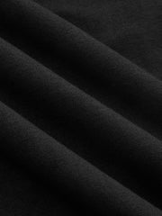 Chemise côtelée asymétrique manches longues