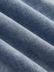 Jupe évasée taille haute boutonnée