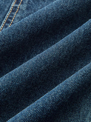 Robe mini en jean sans manches