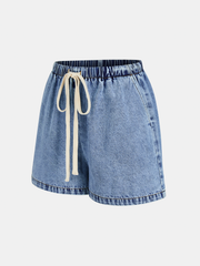 Ensemble gilet jean et short coton