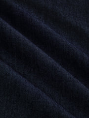 Robe maxi en jean col V