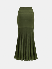 Ensemble top tricoté jupe sirène