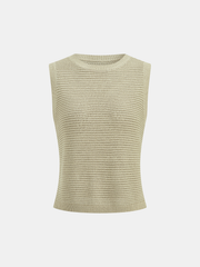 Ensemble débardeur et short tricot