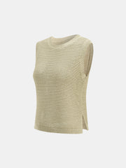 Ensemble débardeur et short tricot