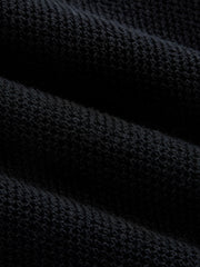 Robe tricot sans manches mini contrastée